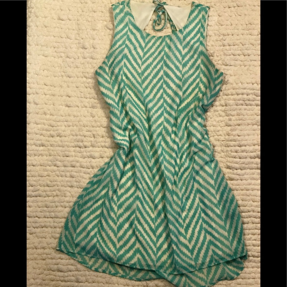Open back dress